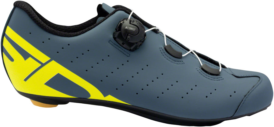 SIDI Fast 2 Road Shoes - Men's Blue/Yellow 38.5