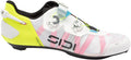 SIDI Wire 3 Road Shoes - Mens White/Yellow Fluo 46.5