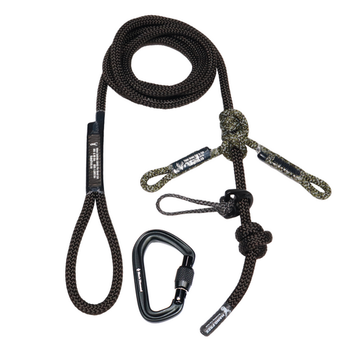 10mm BlackOut Sewn Tree Tether & Lineman’s Belts
