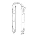 RockShox Lower Leg for SID ULT 110-120 11.4018.091.015