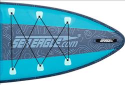 The LB11 LongBoard Inflatable Paddleboard Electric Pump Package