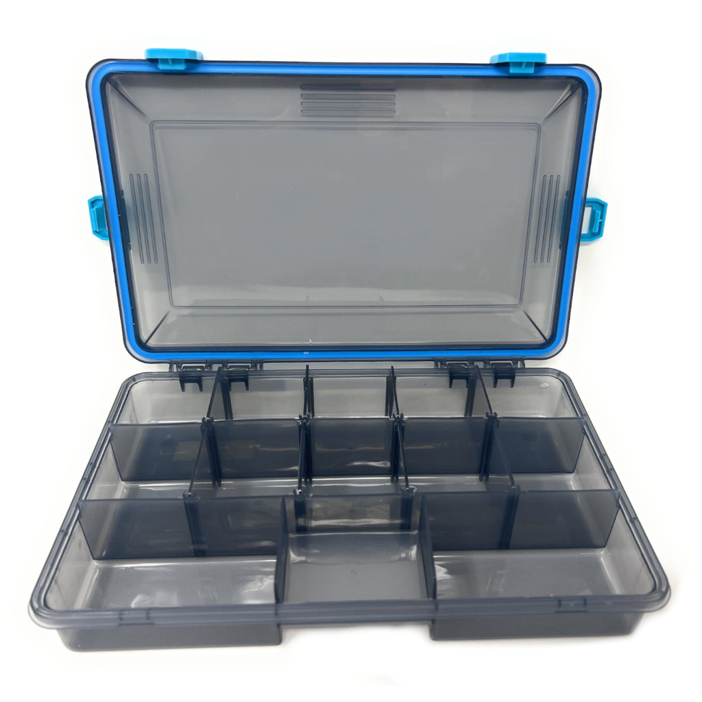Reaction Tackle Standard Tackle Tray- Sturdy and Water Resistant with 4 Reliable Clips