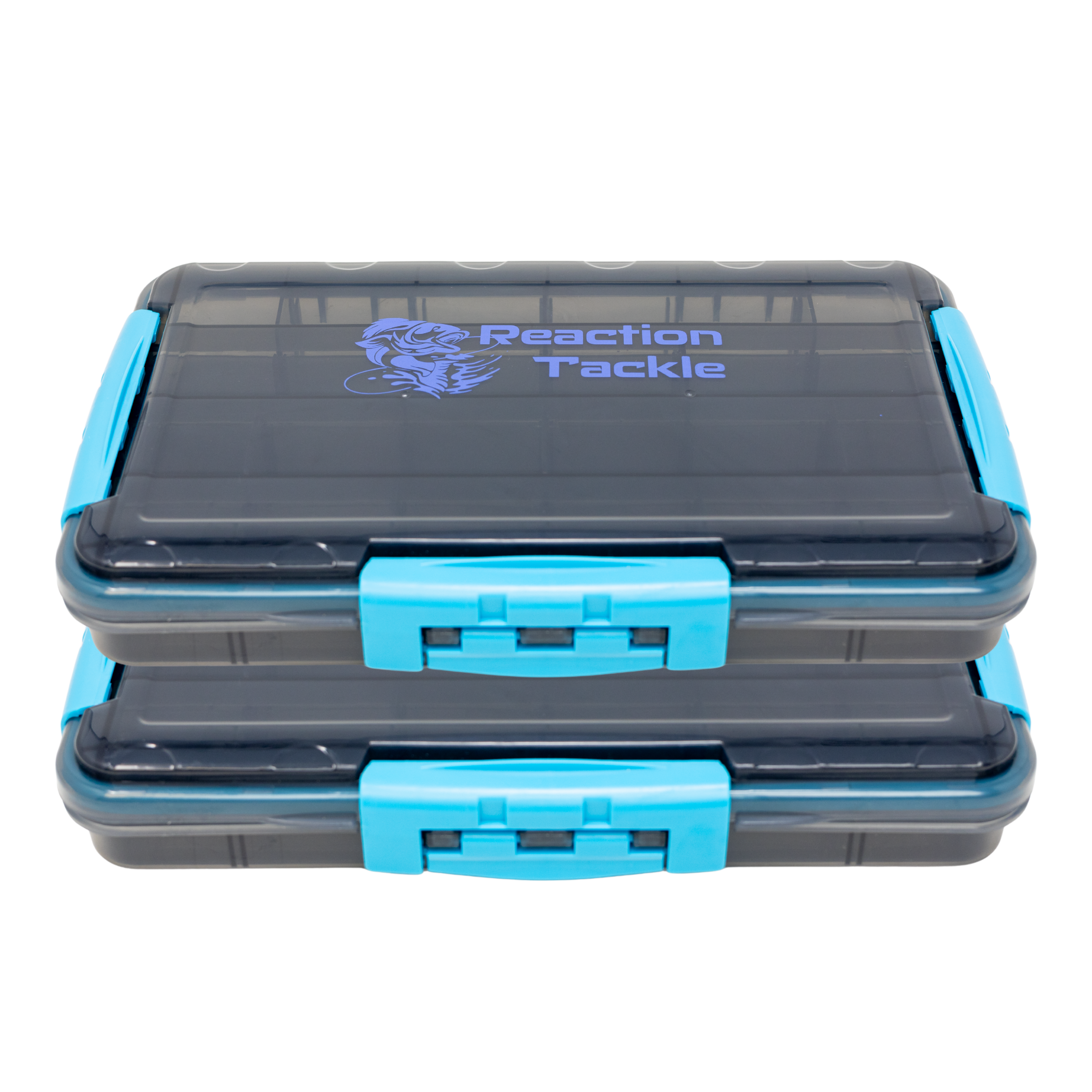 Reaction Tackle Premium Tackle Tray- High Performance and Water Resistant with 3 Resilient Clips
