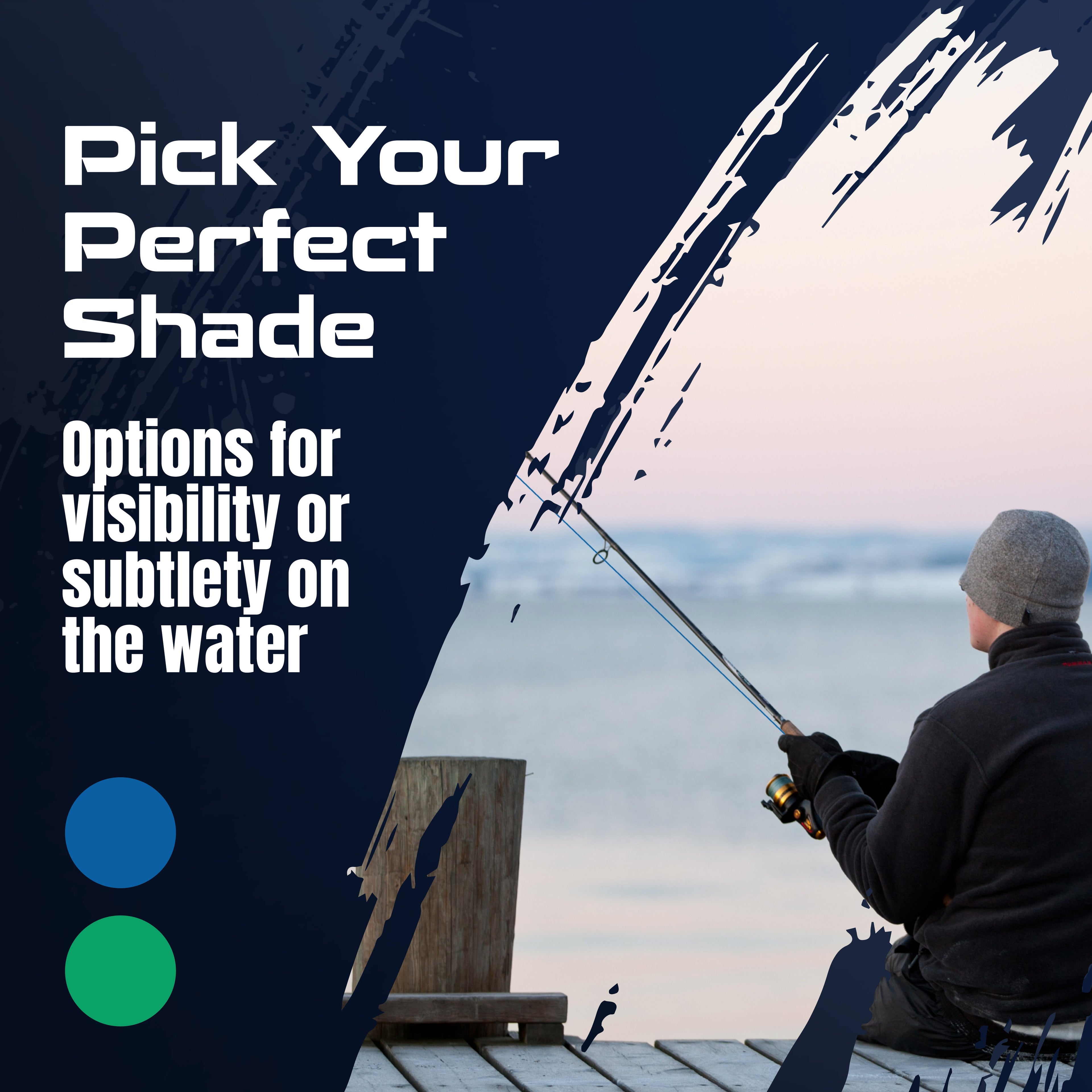 Reaction Tackle BRAIDED IN THE USA Fishing Line- X5