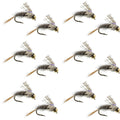 Barrs Baetis Emerger BWO Wet Fly Fishing Flies - 1 Dozen Flies Hook Size 14
