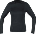 Gorewear M Base Layer Long Sleeve Shirt - Black Women's Medium