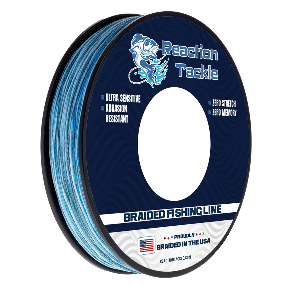 Reaction Tackle BRAIDED IN THE USA Fishing Line - X4