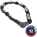 Abus CityChain Plus 1010K Chain Lock Key 9mm 85cm 2.8' Black