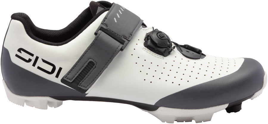 SIDI Physis Mountain Clipless Shoes - Men's Ice White/Anthracite 41