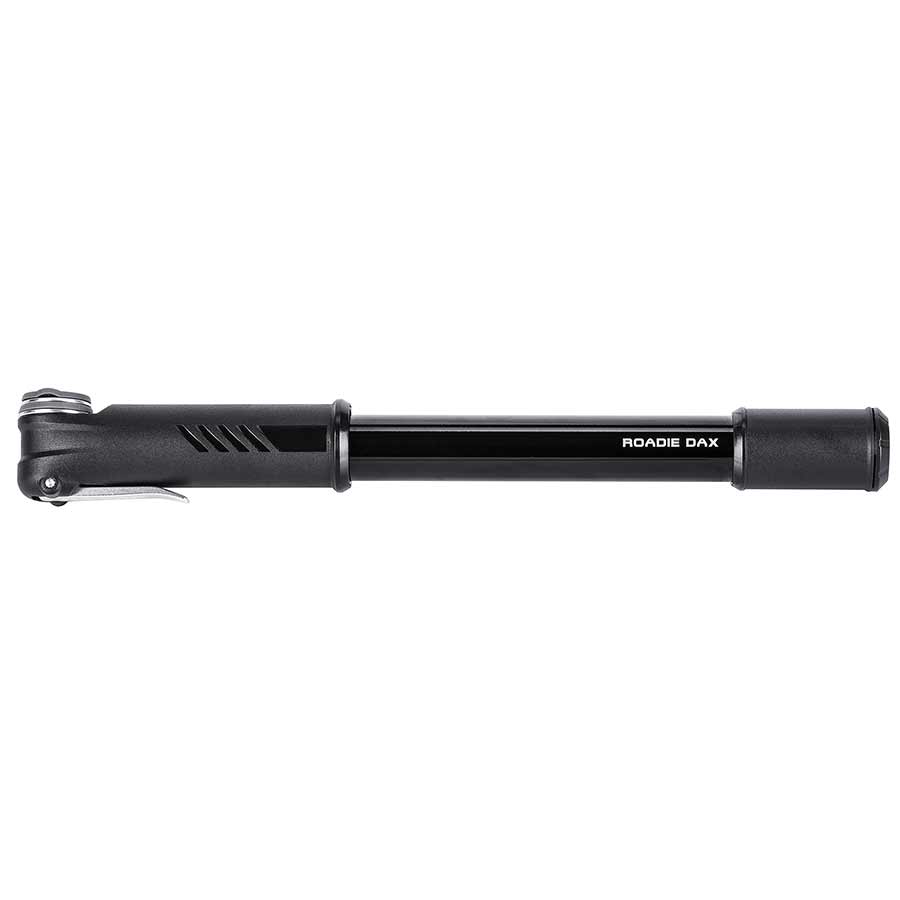 Topeak Roadie DAX Compact Pump Slip Chuck 120psi Black