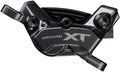 Shimano Deore XT BR-M8220 Enduro Disc Brake Caliper - Front Rear Post Mount 4-Piston Includes P04C-MF Finned Metal Pads