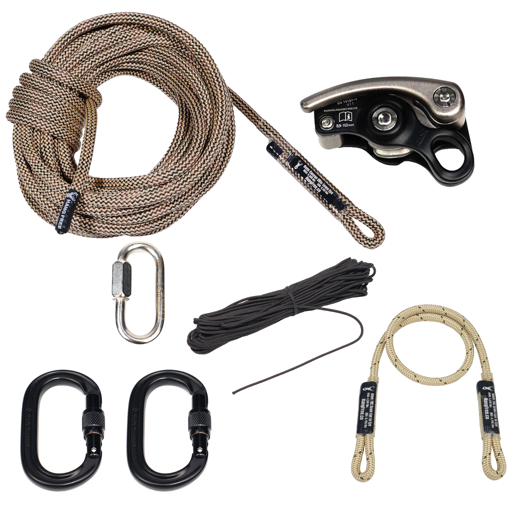 9mm 'Ghost' Deluxe One Stick/Rappel Kit