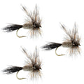 3 Pack Barbless Adams Irresistible Classic Dry Fly - Hook Size 14