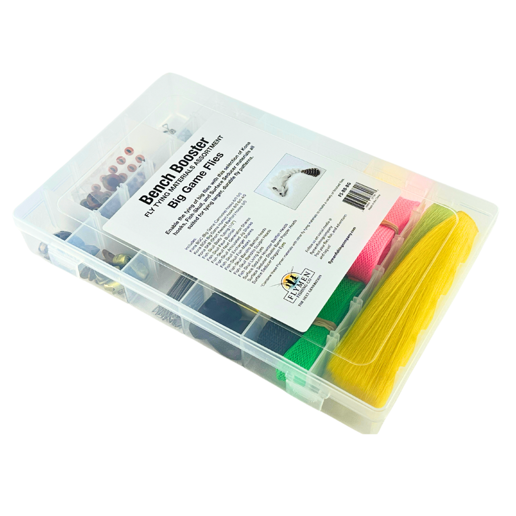 Bench Booster - Big Game Flies Materials Assortment