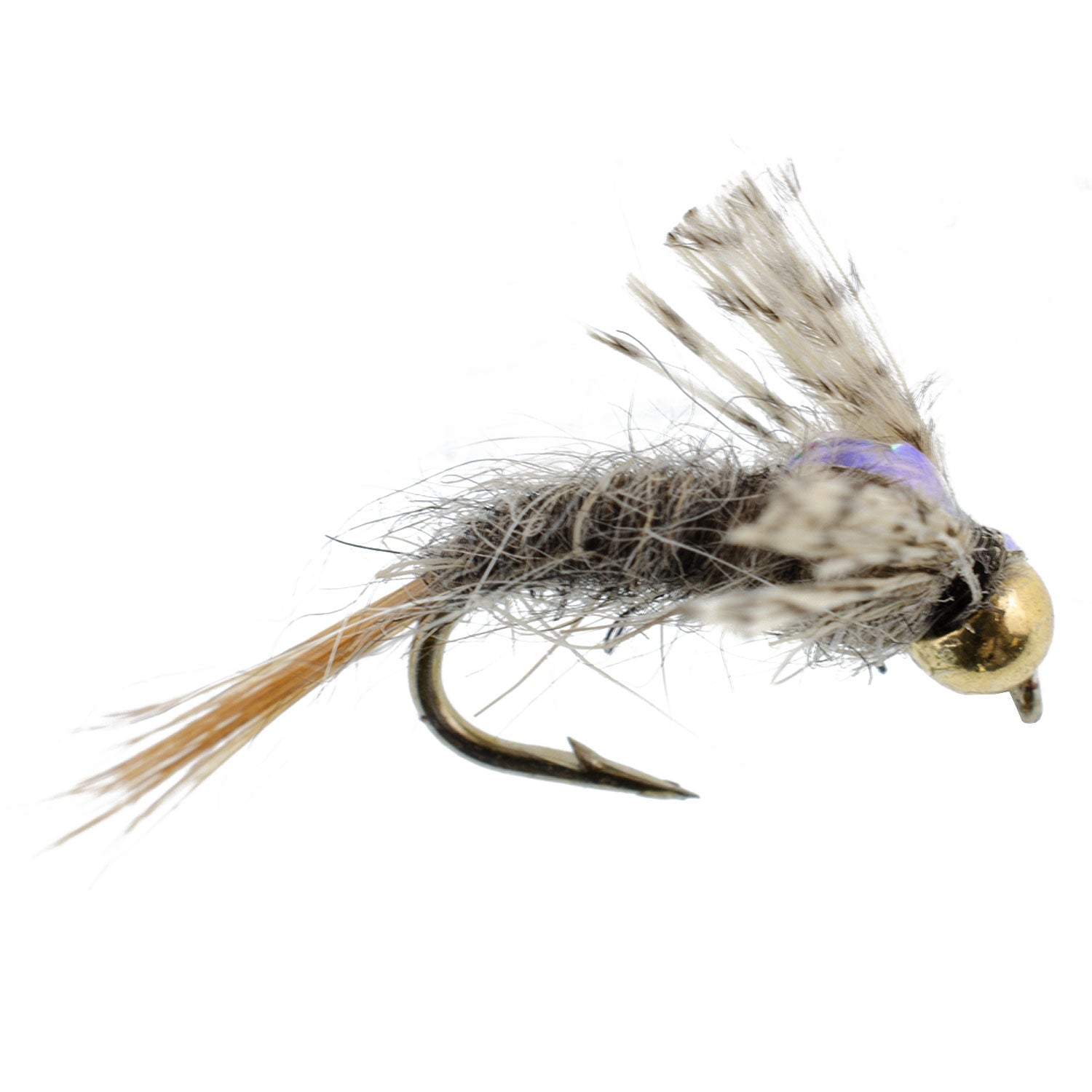 Barrs Baetis Emerger BWO Wet Fly Fishing Flies - 6 Flies Hook Size 14