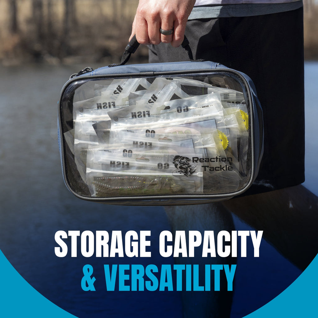 Reaction Tackle Clear Bait Binder and Tackle Storage