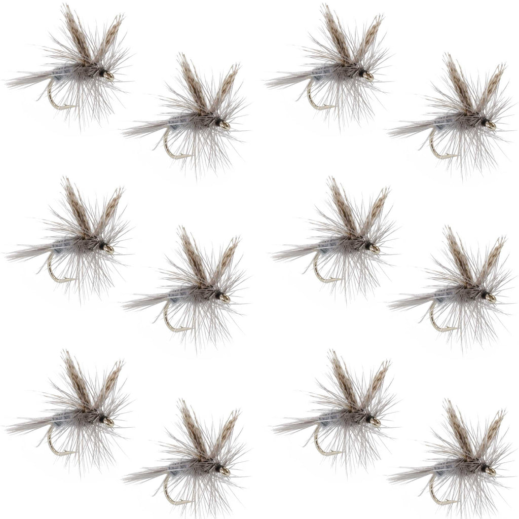 Dark Hendrickson Classic Dry Fly - 12 Flies Size 18