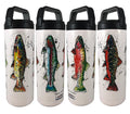 Grand Slam Hot/Cold Beverage Bottle-20 Oz., White