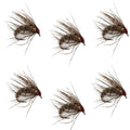 Hares Ear Holy Grail Caddis Pupa Emerger 6 Flies Hook Size 12