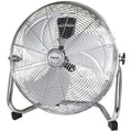 Impress 18-Inch High Velocity Floor Fan Chrome Finish - Chrome - 18 inch