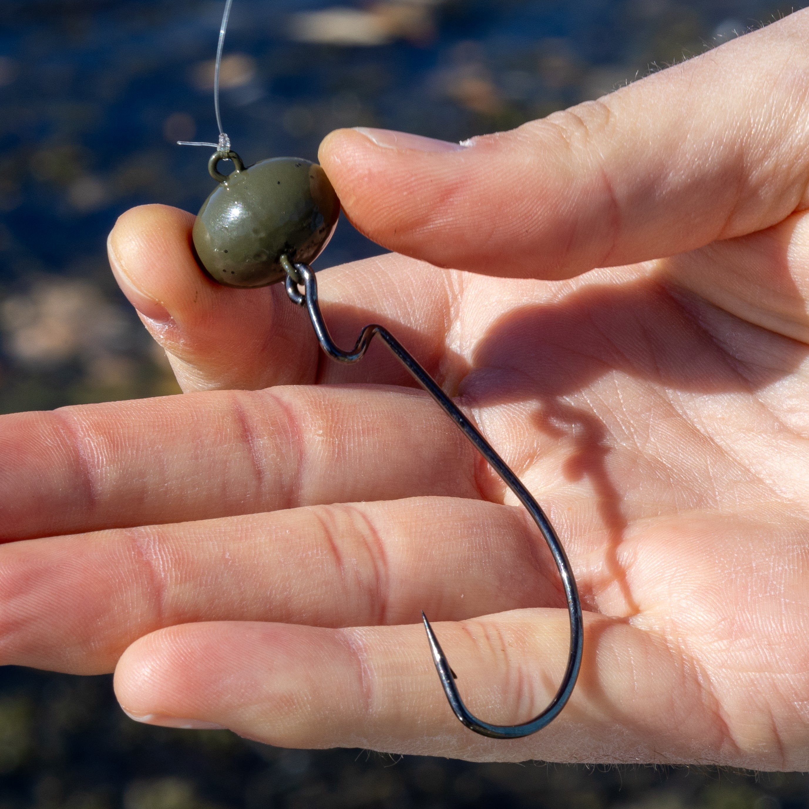 Reaction Tackle Lead Swing Football Jigs - 5-PACK