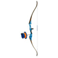 Fin Finder Bank Runner Recurve Package Blue W- Sidewinder Reel Rh