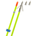 Fin Finder Raider Pro Bowfishing Arrow Flo Green W- Riptide Point