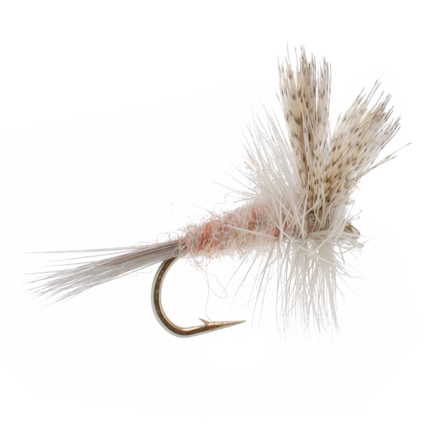 Light Hendrickson Classic Dry Fly - 6 Flies Size 16