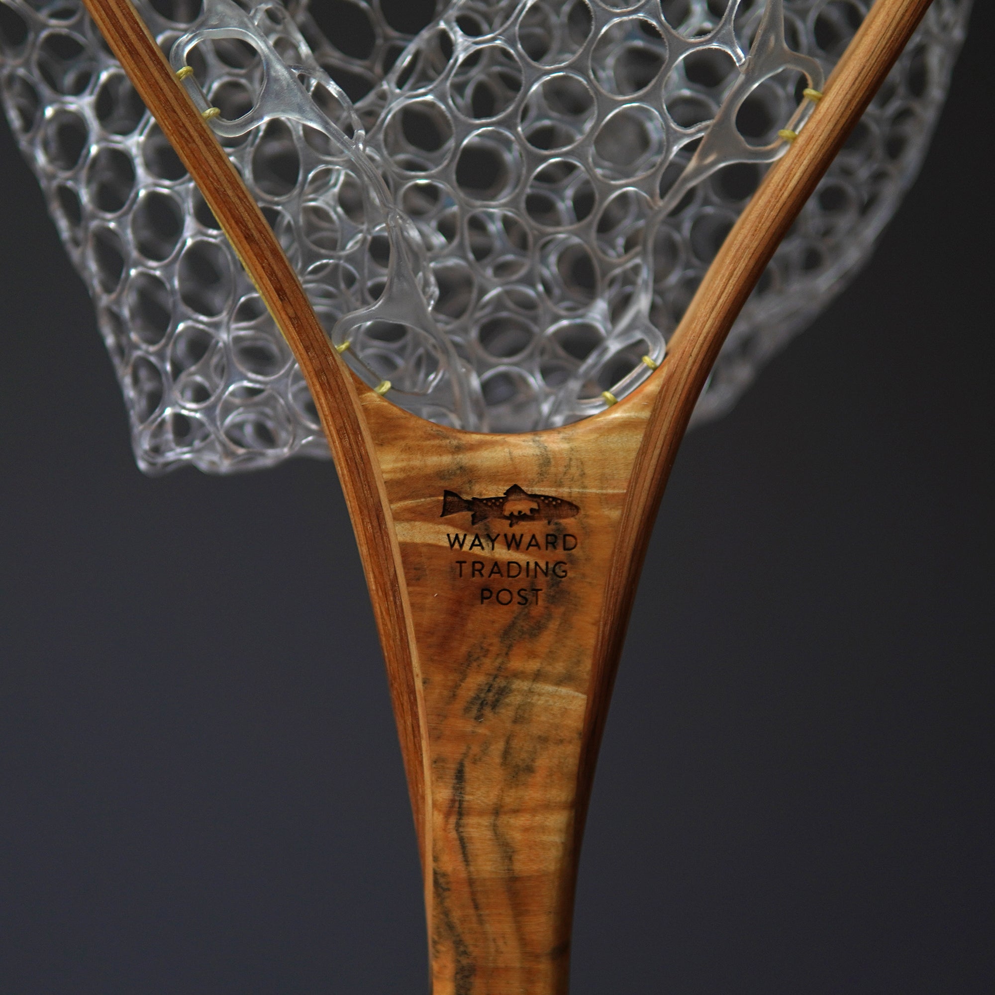 Little Dipper 12"x8" - Burl Fly Fishing Traditional Landing Net - Handcrafted & Made in USA