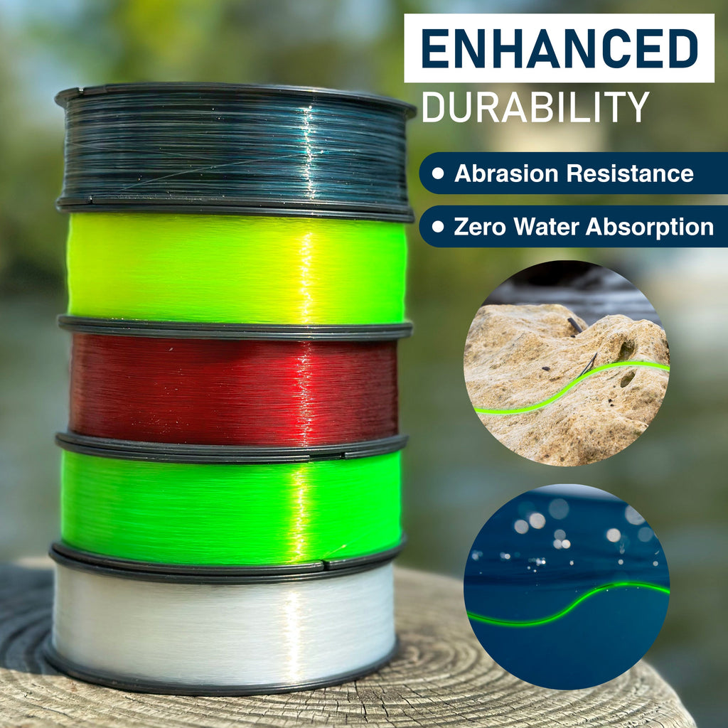 Reaction Tackle Nylon Monofilament Fishing Line 350-yard Spools