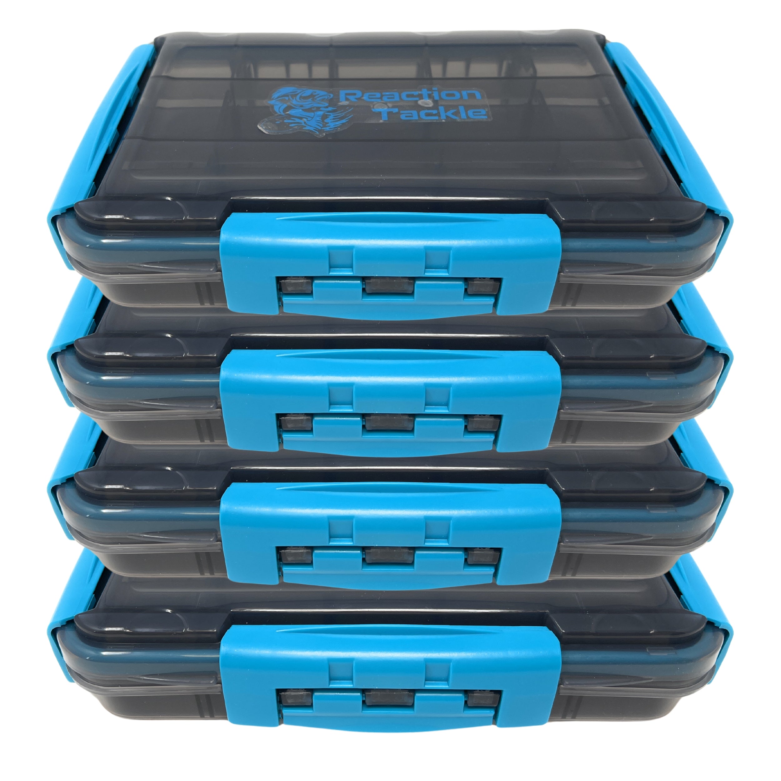 Reaction Tackle Premium Tackle Tray- High Performance and Water Resistant with 3 Resilient Clips