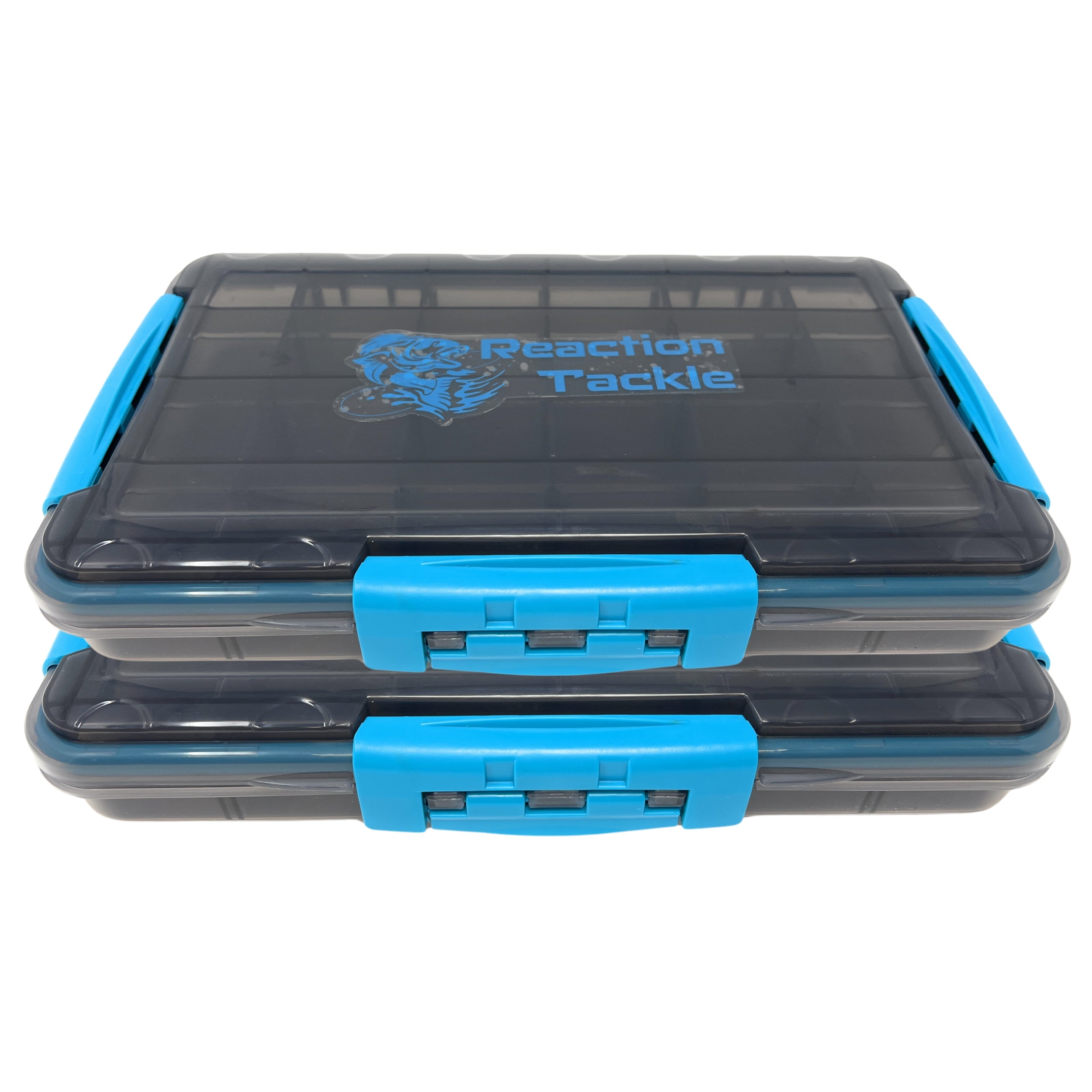 Reaction Tackle Premium Tackle Tray- High Performance and Water Resistant with 3 Resilient Clips