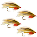 Platte River Special Classic Streamer Flies - Set of 4- Hook Size 4