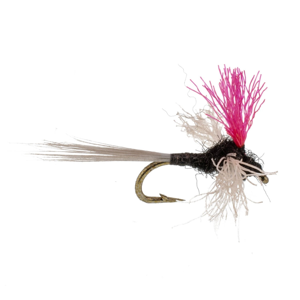 3 Pack Trico Spinner High Visibility Pink Post Flies Hook Size 18