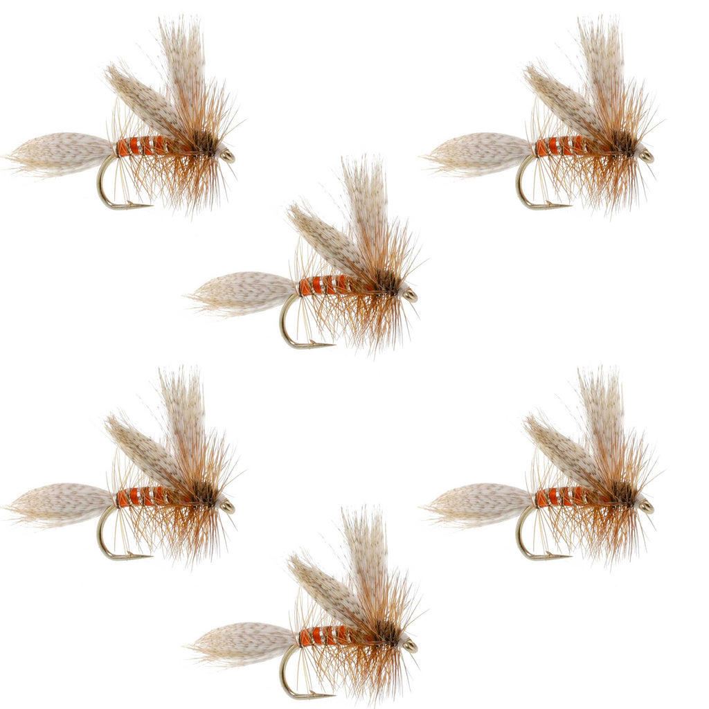 Queen Of The Waters Classic Dry Fly - 6 Flies Size 12