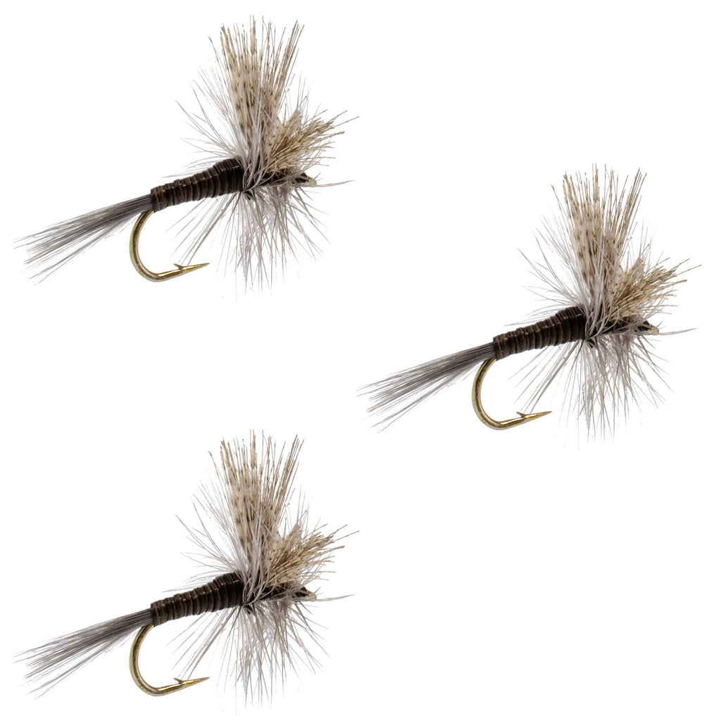 3 Pack Quill Gordon Classic Dry Fly - Size 14
