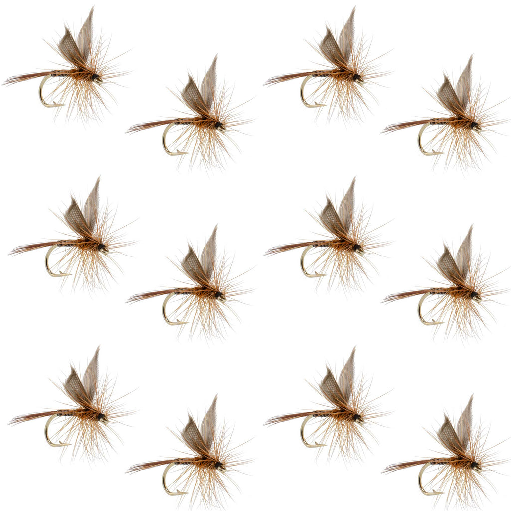Red Quill Classic Dry Fly - 12 Flies Size 18