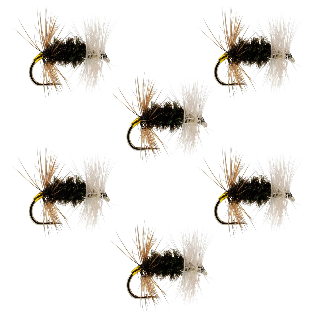 Renegade Classic Trout Dry Fly 6 Flies Hook Size 18
