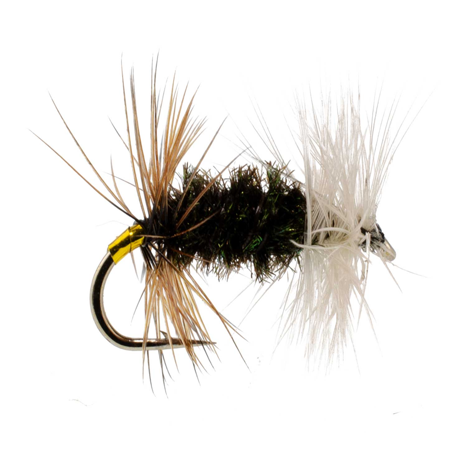 Renegade Classic Trout Dry Fly 12 Flies Hook Size 12