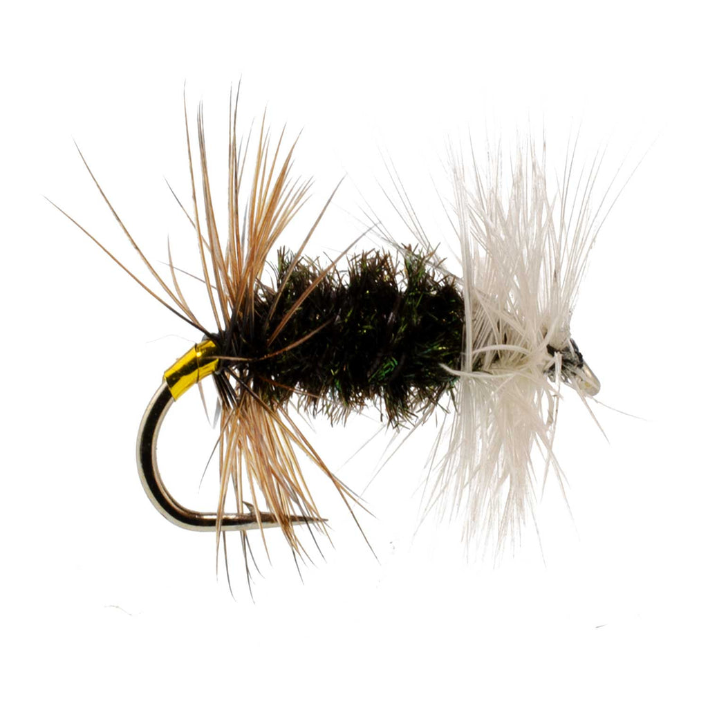 3 Pack Renegade Classic Trout Dry Flies Hook Size 14