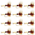 Royal Wulff Classic Trout Dry Fishing Fly -12 Flies Size 18