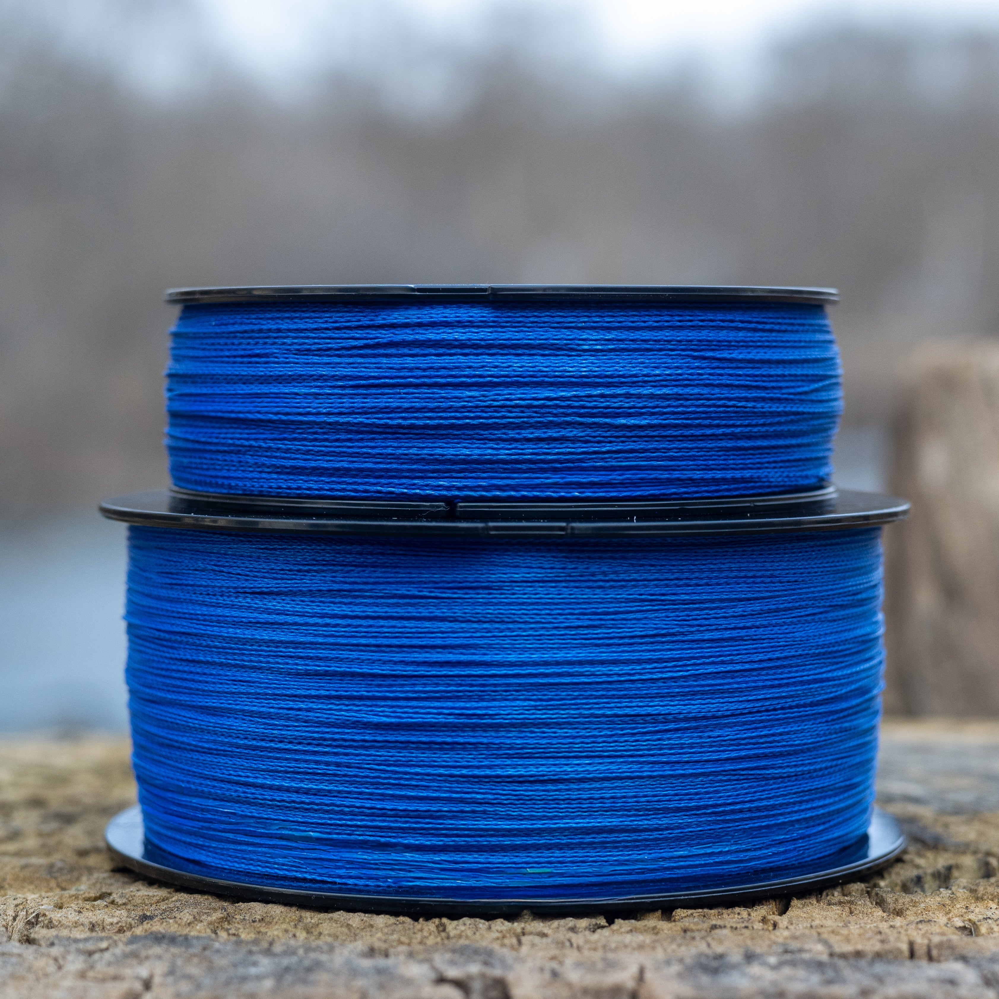 Reaction Tackle Braided Fishing Line - Dark Blue