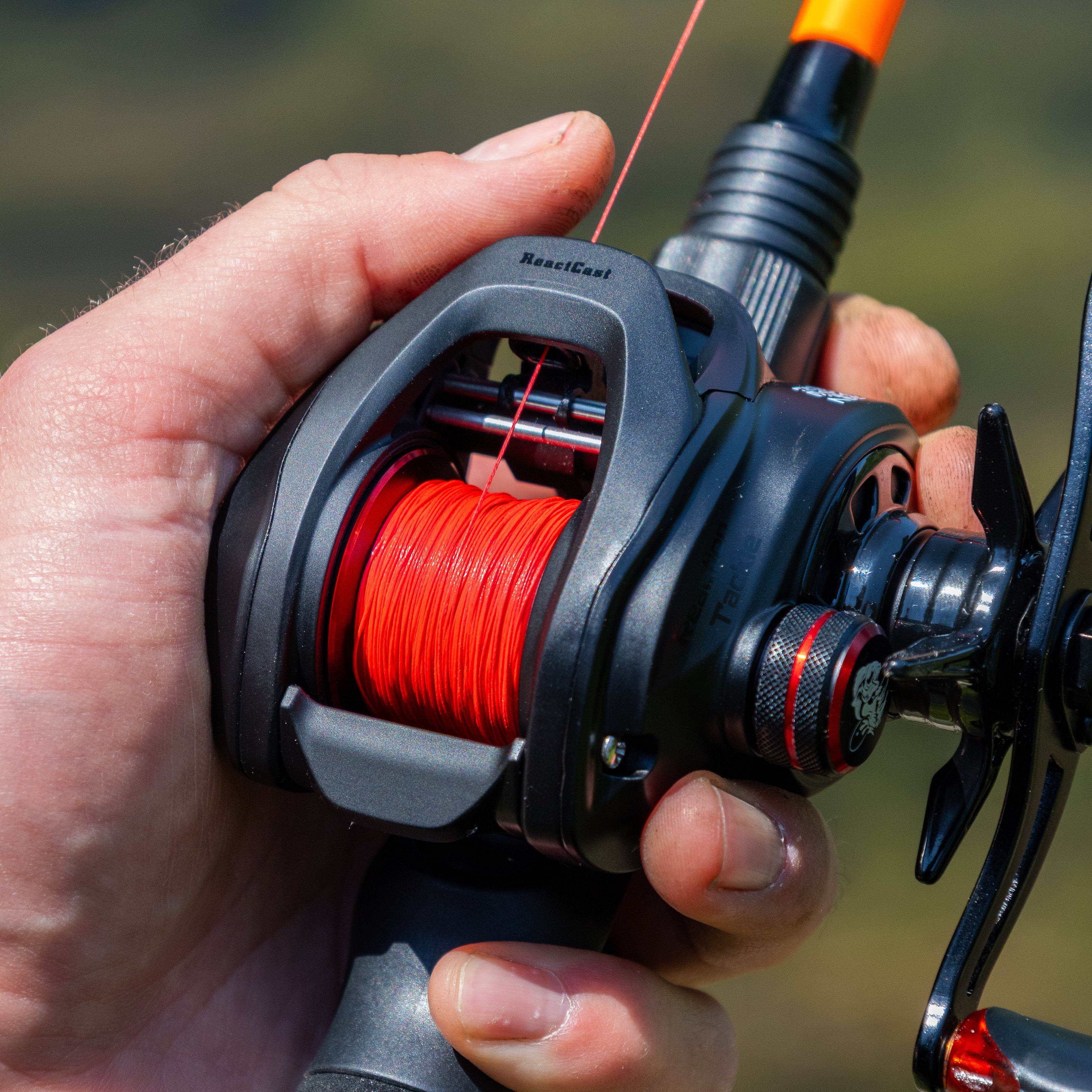 Reaction Tackle Baitcasting Fishing Reel – ReactCast Edition- High-Speed 7.3:1 Gear Ratio