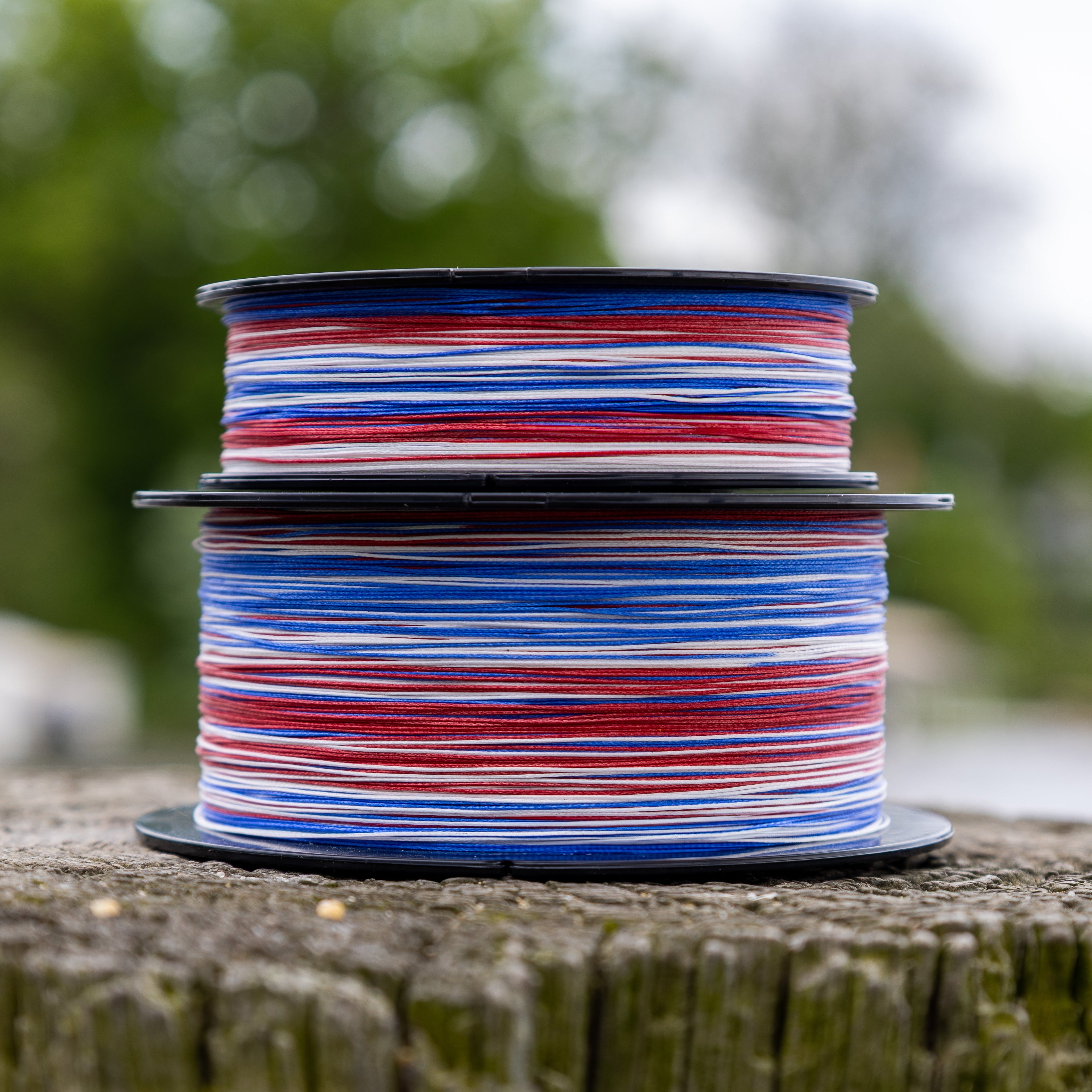 Reaction Tackle X8 Braided Fishing Line - USA Camo 8 Strand