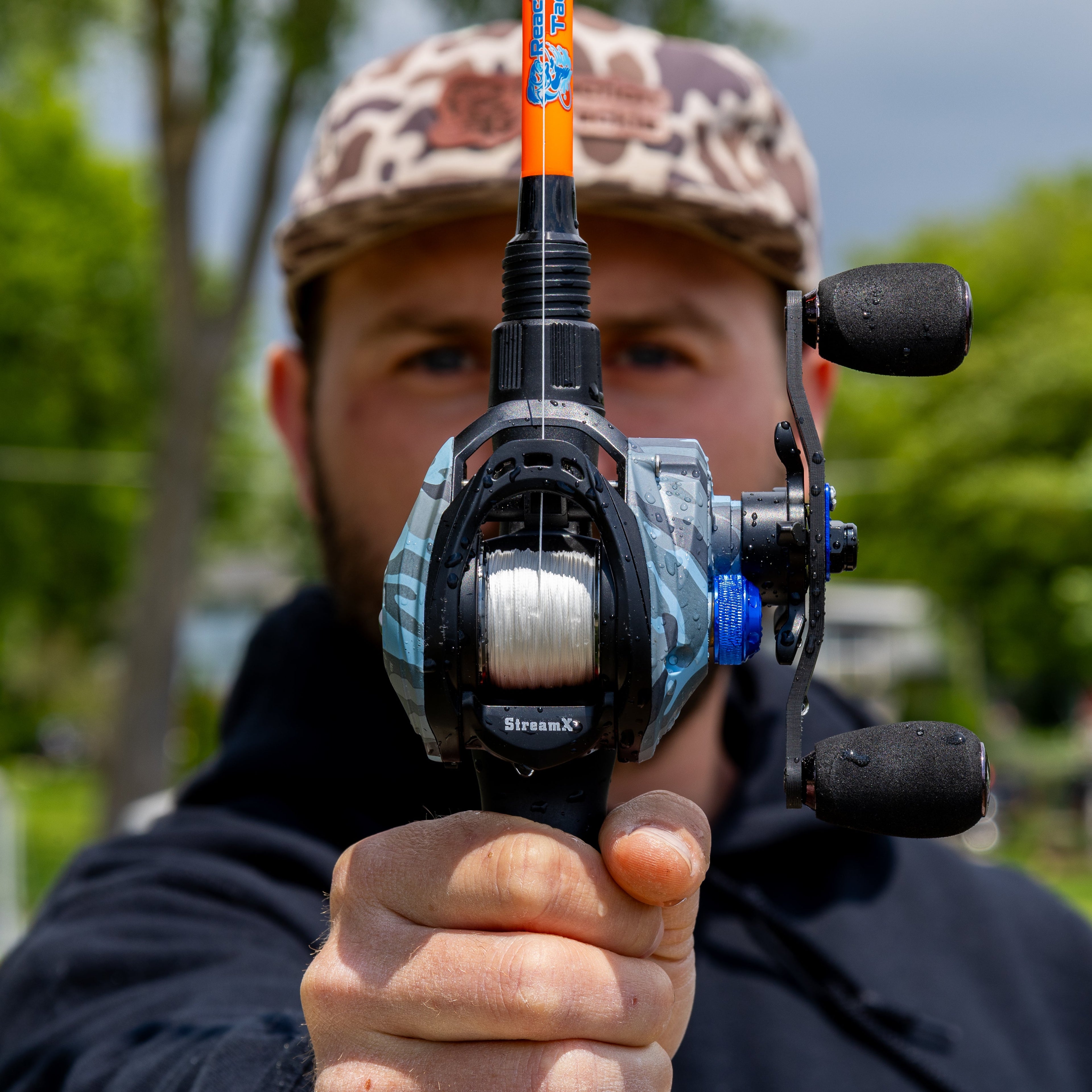 Reaction Tackle X8 Braided Fishing Line - NO FADE White 8 Strand