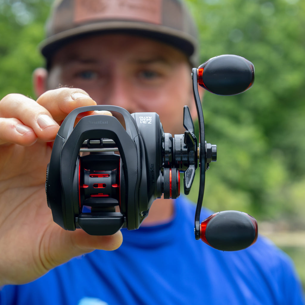 Reaction Tackle Baitcasting Fishing Reel – ReactCast Edition- High-Speed 7.3:1 Gear Ratio