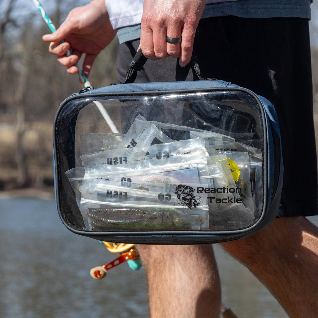 Reaction Tackle Clear Bait Binder and Tackle Storage
