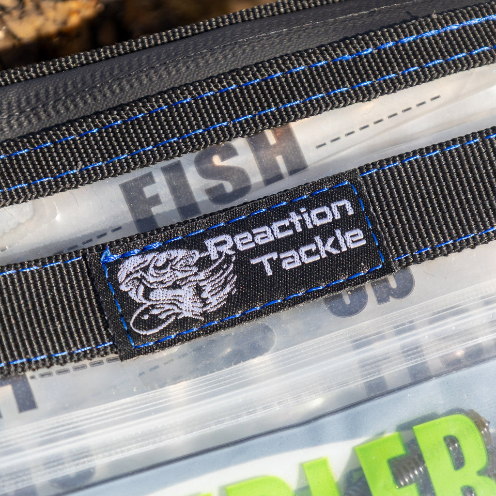 Reaction Tackle Clear Storage Bag Tackle Pak - Water-Resistant Plastic Storage