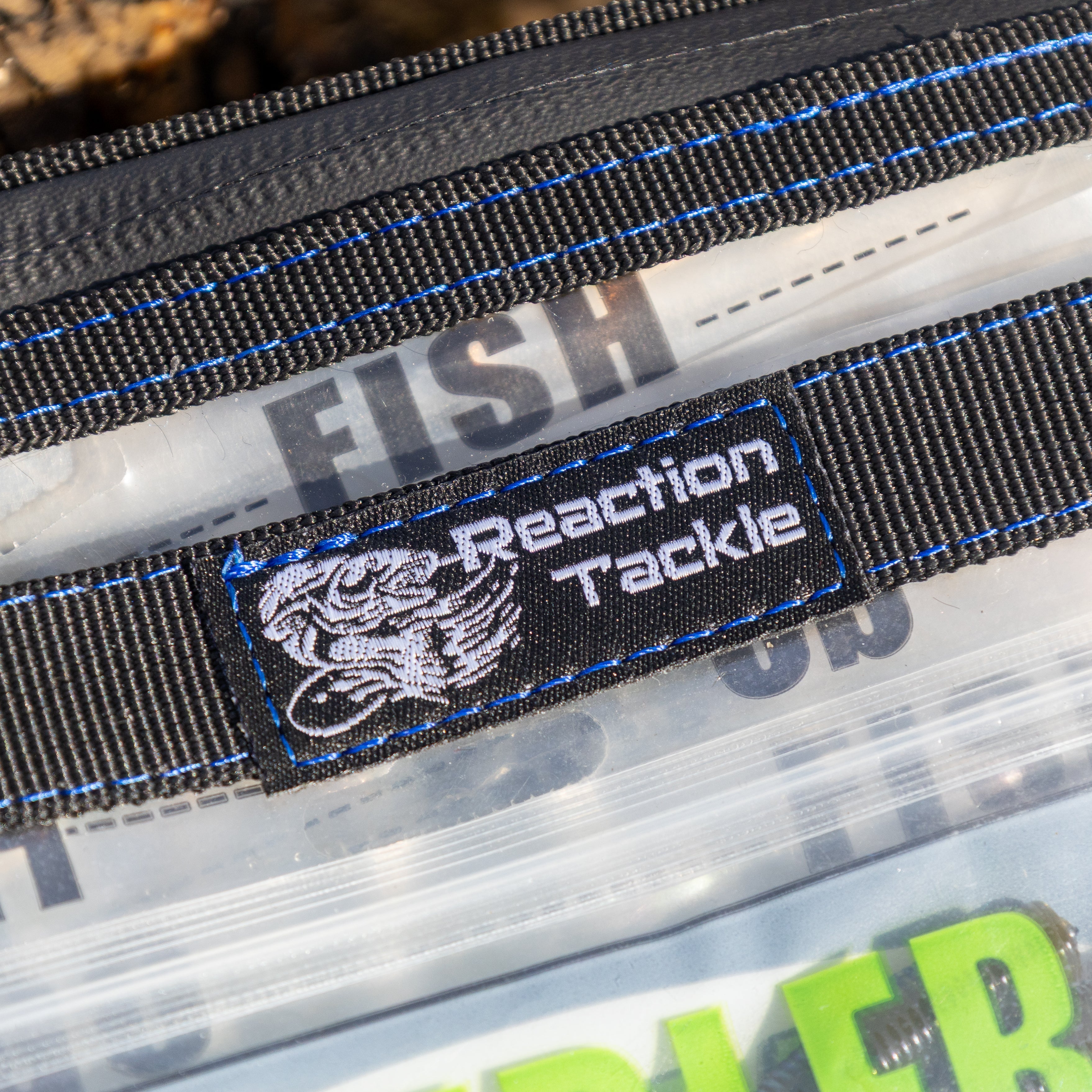 Reaction Tackle Clear Storage Bag Tackle Pak - Water-Resistant Plastic Storage