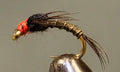 Split Foam Back™ - Orange Head Baetis Nymph Fly